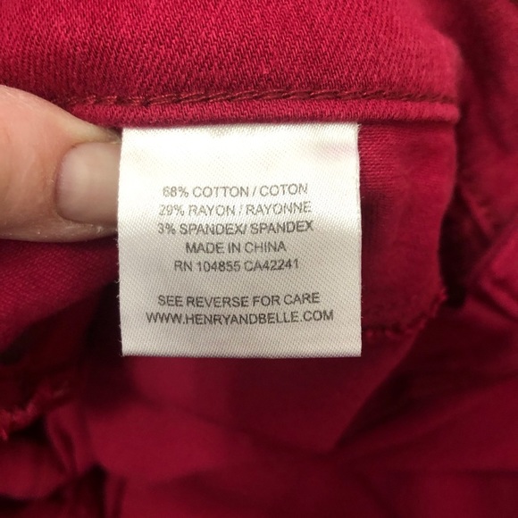 Lila Ryan Raspberry jeans-NWOT 🔥 - Picture 5 of 6